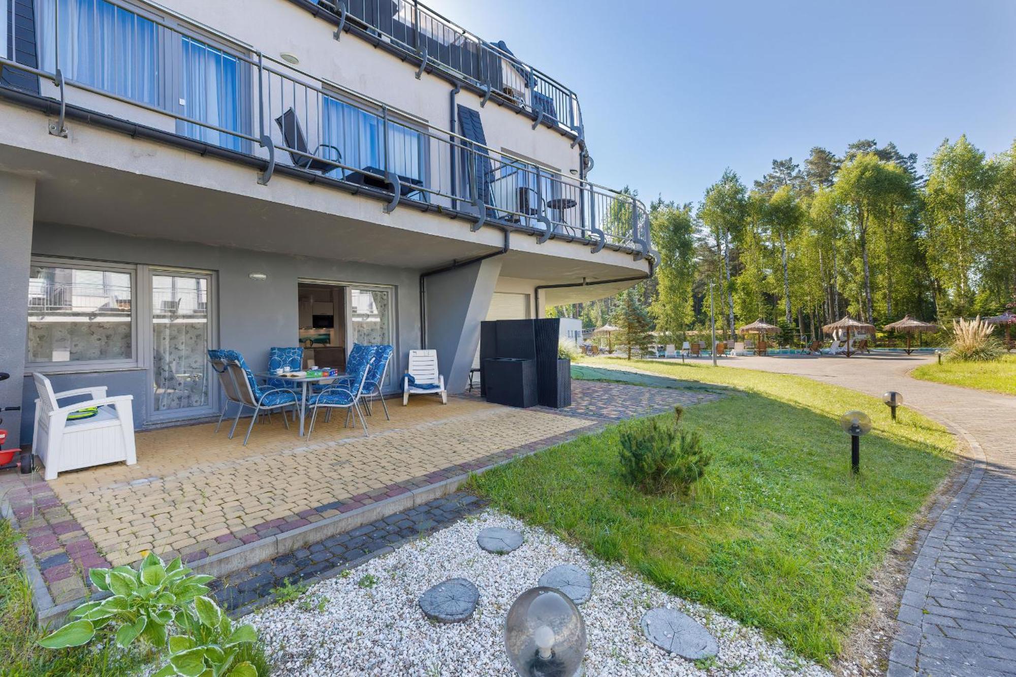 Apartament Lesna - Basen & Kort Tenisowy - Z Parkingiem I Tarasem By Rent Like Home Pobierowo Exterior photo